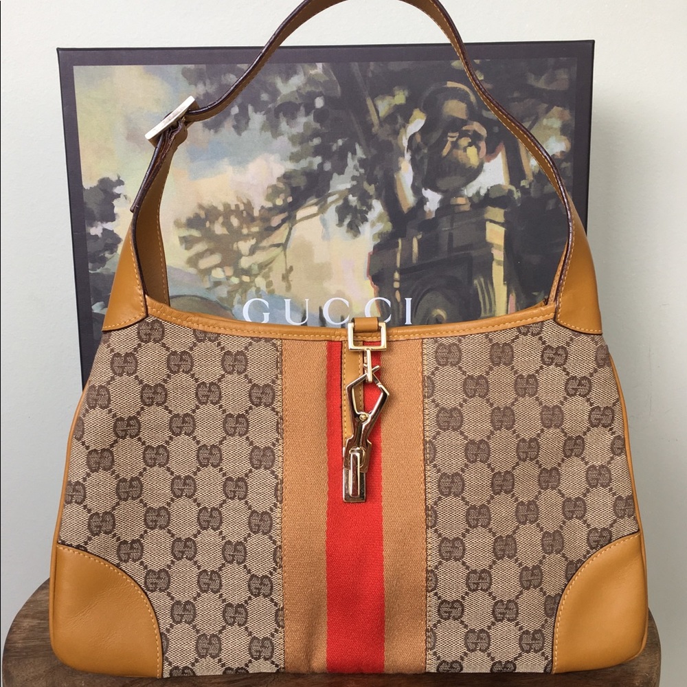 Gucci Jackie Monogram Hobo bag